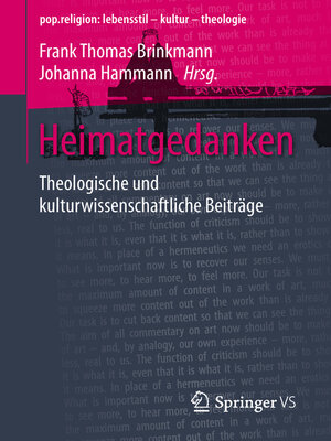 cover image of Heimatgedanken